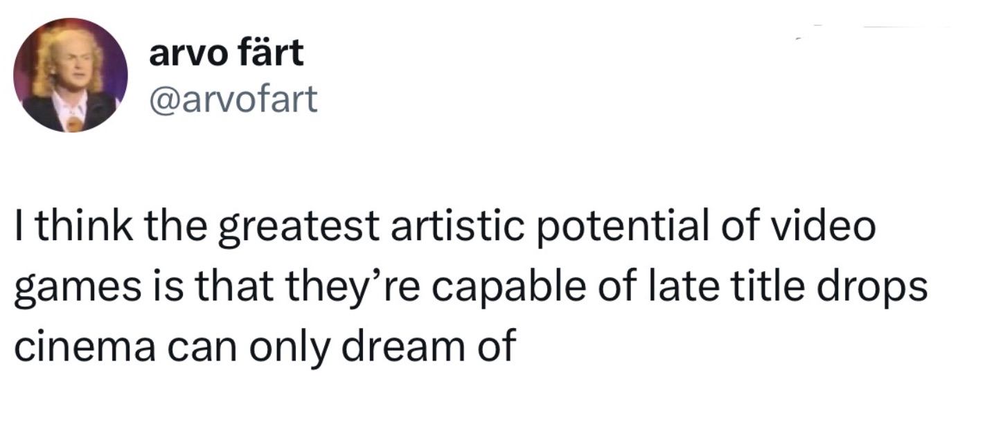 The devs do things on their own terms.